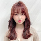 【石塚】大人可愛いピンクブラウンくびれヘア★10代20代30代新宿