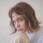 無造作パーマ切りっぱなしボブ