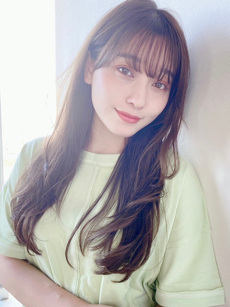ベース顔に似合う髪型は ベース型さん向けヘアのポイント レングス別サンプル集 ホットペッパービューティーマガジン