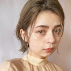 【PARK】オリーブベージュ×セミウェットボブ