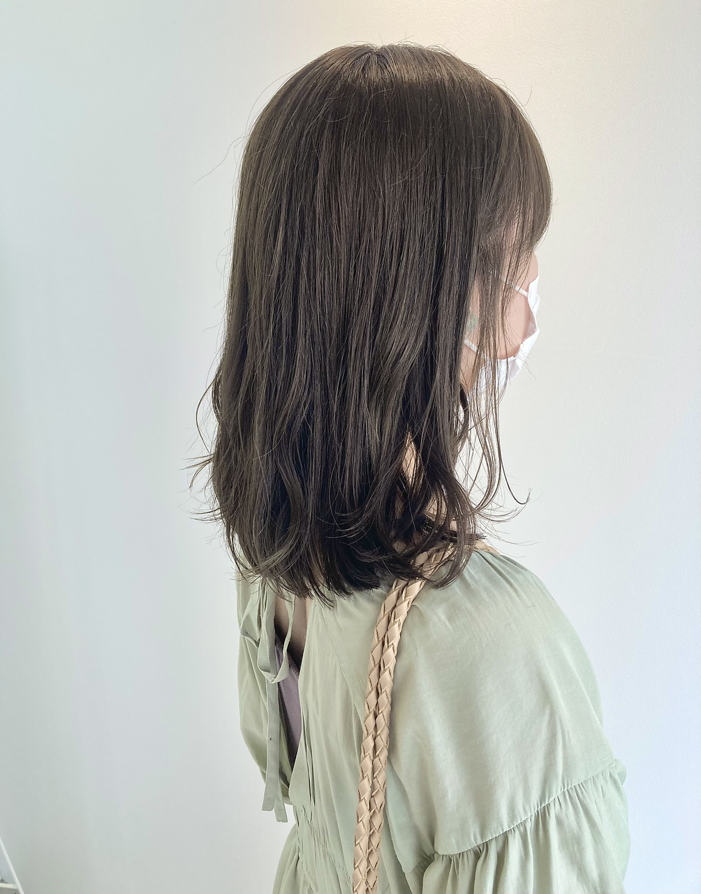 【fiorefinedお客様style】イルミナカラーオリーブベージュ