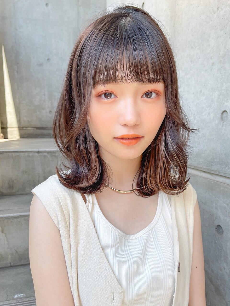 U-REALM新宿　10代20代30代切りっぱなし外ハネロブ　小山