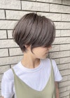 前髪長め大人ショート♪