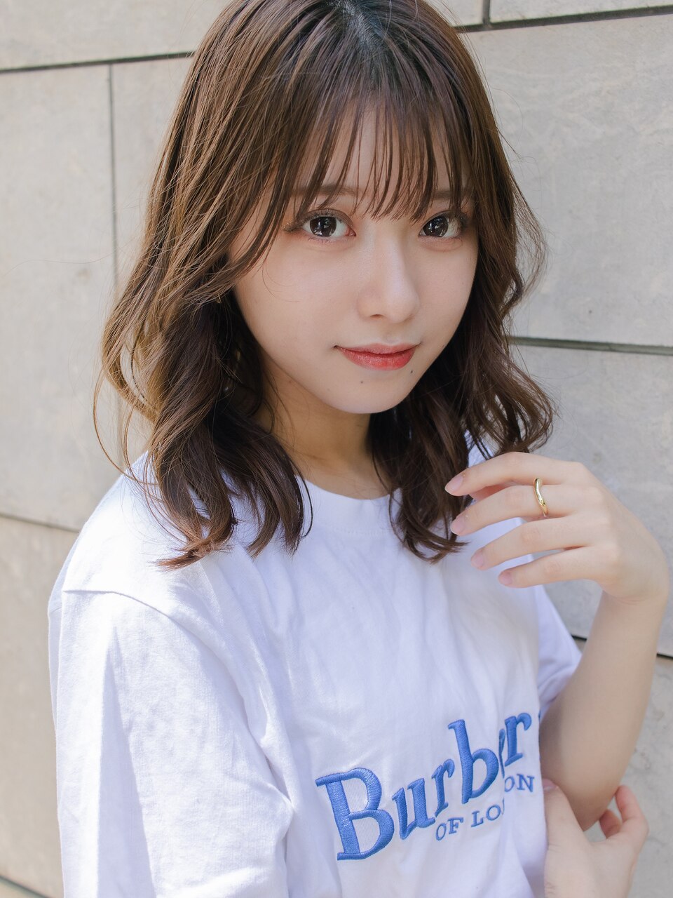 小顔見せに◎ヨシンモリミディ