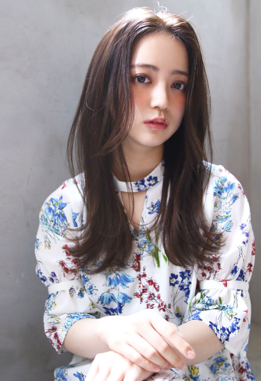 【ROSE】アッシュピンクロング3677