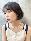 似合わせ小顔カット×ミニボブ