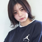 【Ankh】シースルーバング×くびれミディ#フェザーバング#ボブ