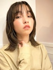 長め前髪★レイヤーたっぷりミディアムスタイル