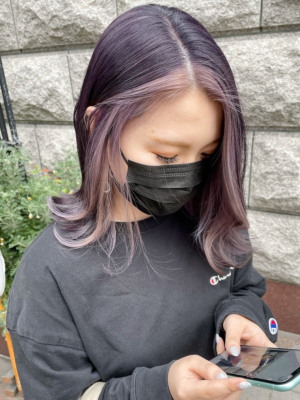 【イチマル@Oz】フェイスフレーミング　ラベンダーカラー