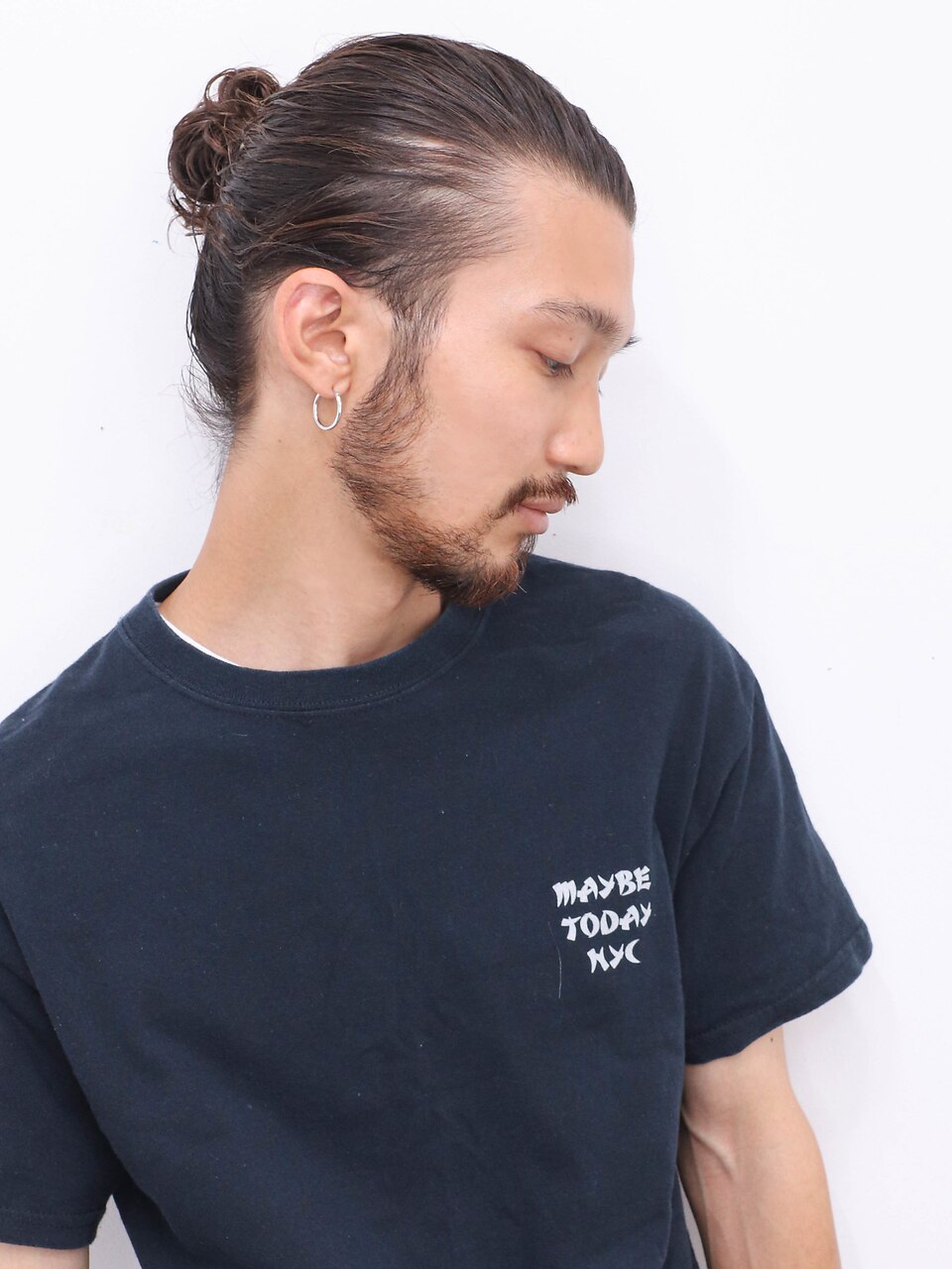束感ショートマッシュパーマウルフ波巻きハイライト124