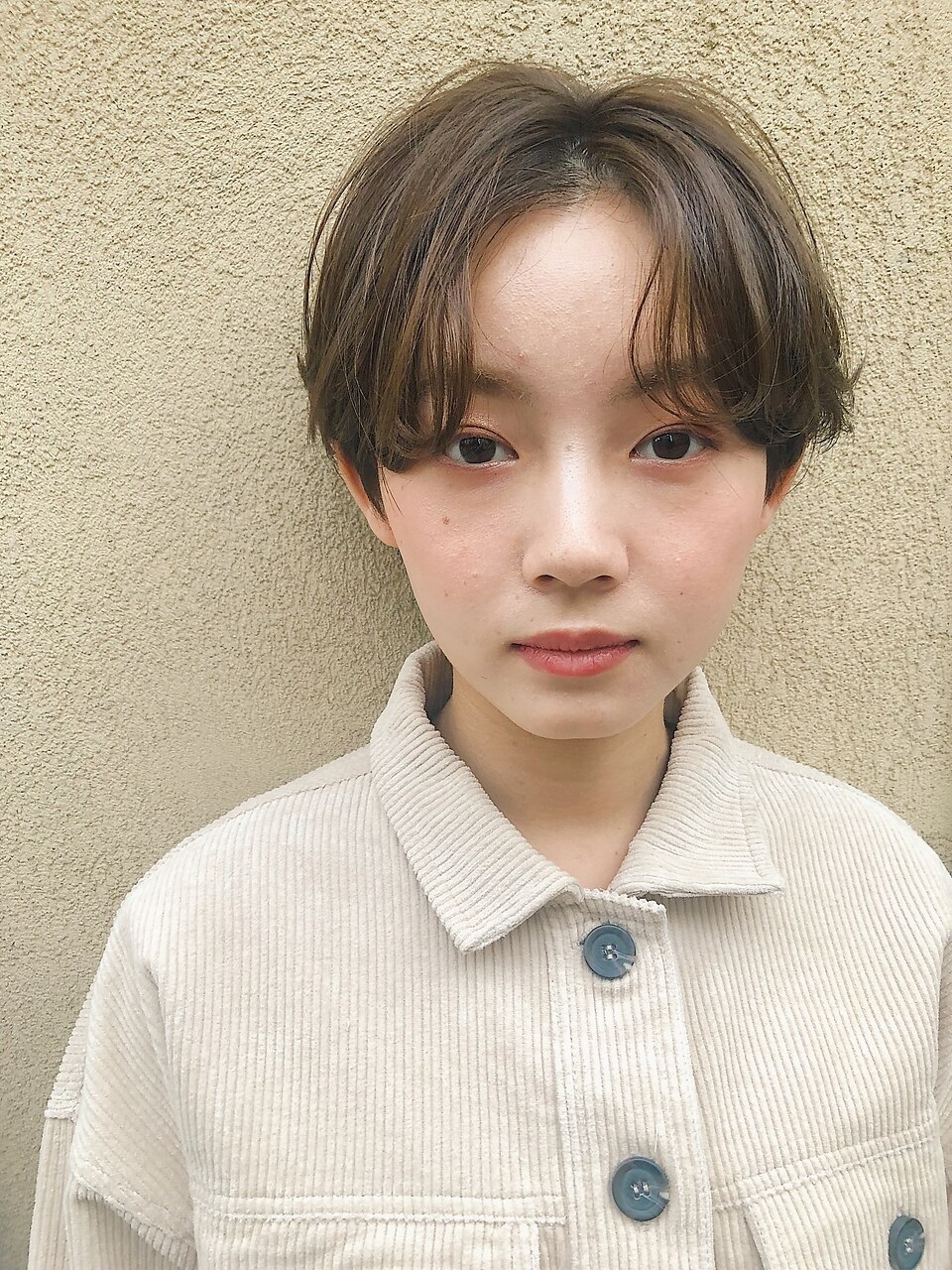 【Neolive & 渋谷店】センターパートハンサムショート