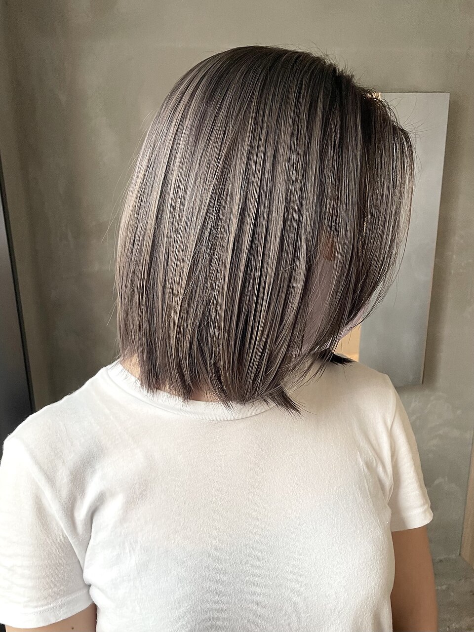 【グレーパール】ピンクグラデーション,アッシュピンク