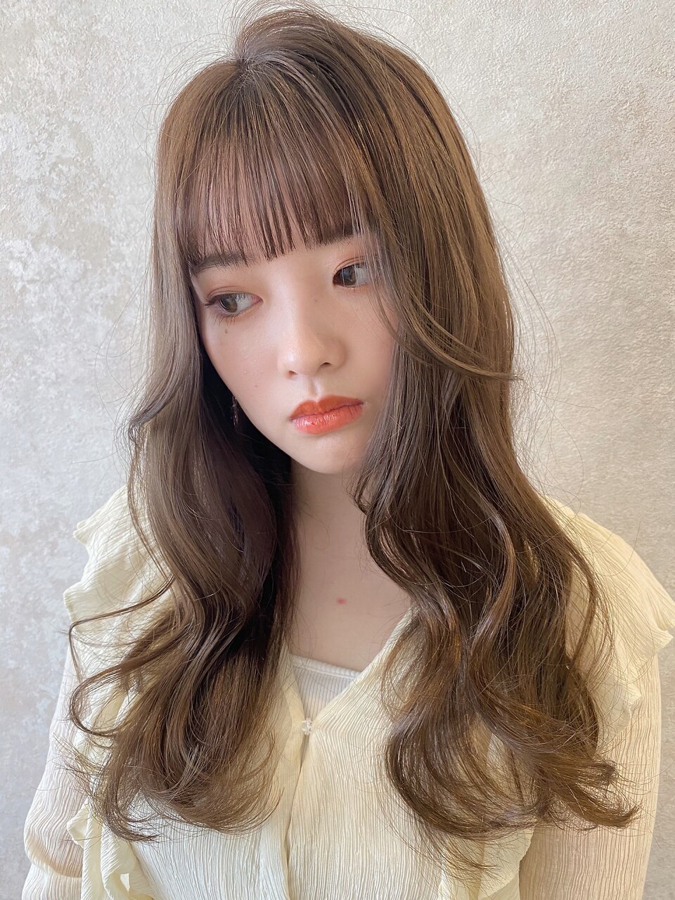 girly layer hair◯