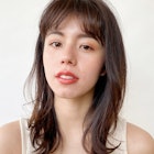 *朝が楽になるコテ巻き風パーマ・マロンブラウン