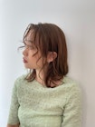 顔周りニュアンスパーマ