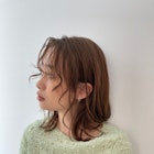 顔周りニュアンスパーマ