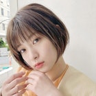 ほんのりレイヤーでおさまりの良い耳かけミニボブ