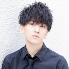 ツイストスパイラルマッシュショート