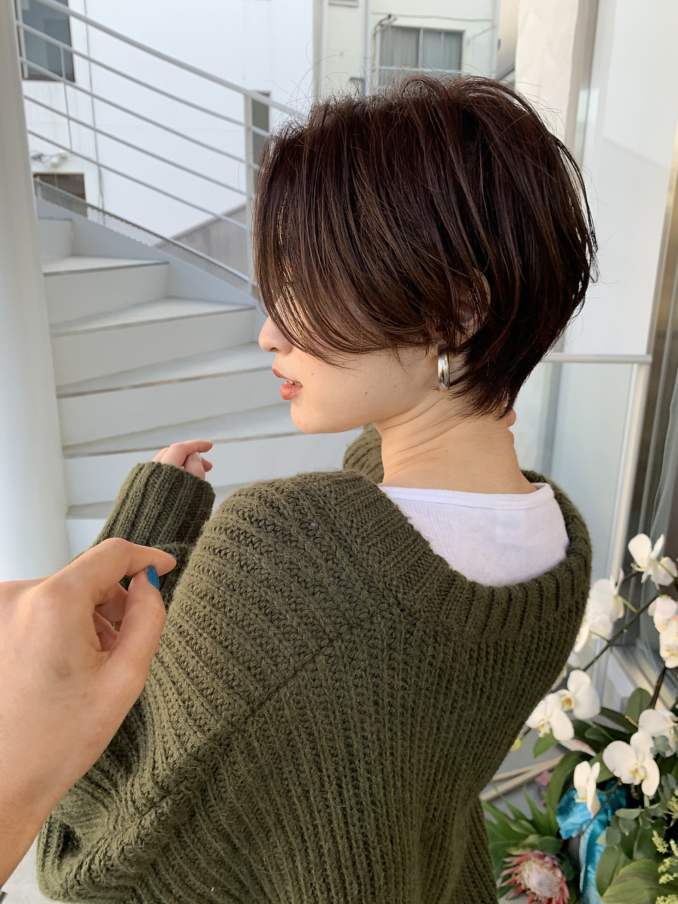 大人可愛いハンサムショート