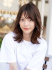 ひし形ミディアム！小顔にみえて大人かわいい