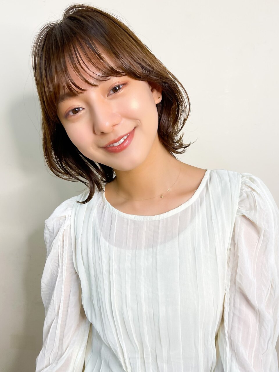 ナチュラルストレートボブ
