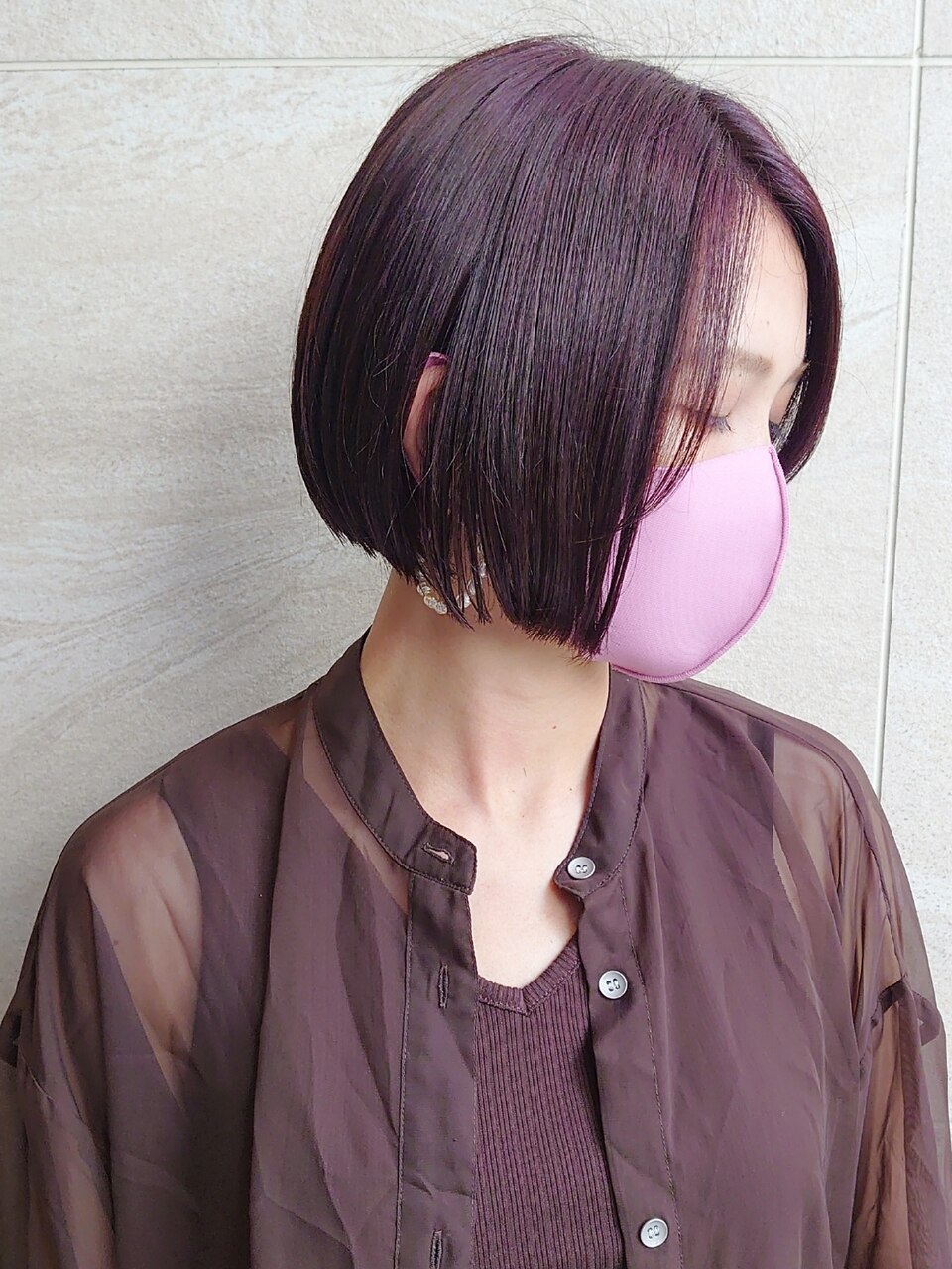 ダークパープルボブ ◎