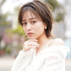 品のあるくびれ大人ボブにヌーディカラーが◎ ROMMY.本厚木