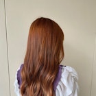 ツヤ感たっぷり◯オレンジベージュ