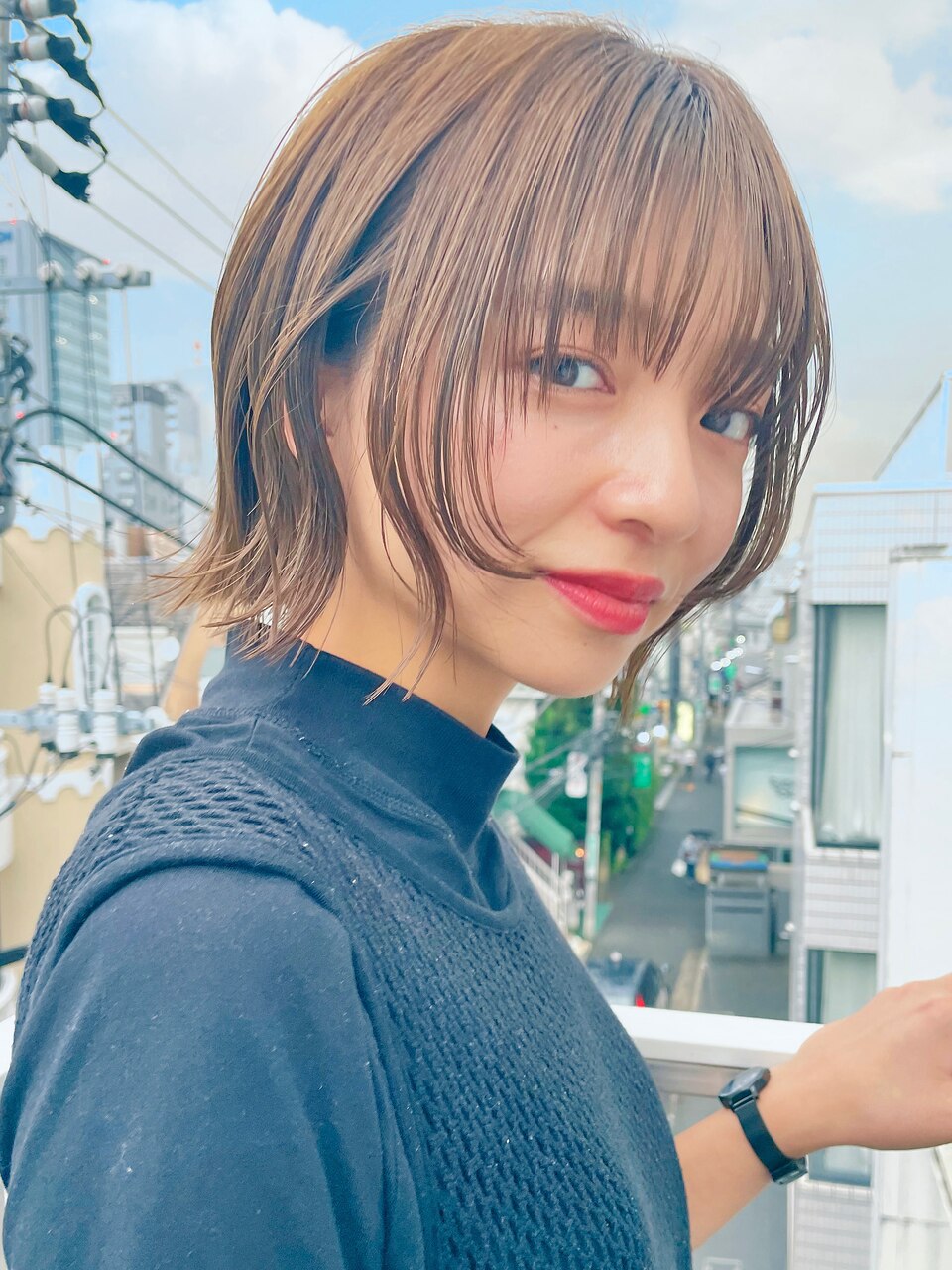 外ハネヘアで小顔見せ レングス別外ハネスタイルとアレンジ特集 ホットペッパービューティーマガジン 外ハネヘアで小顔見せ レングス別外ハネスタイルとアレンジ特集 ホットペッパービューティーマガジン