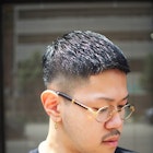 【ワイルド】オシャレボウズ×フェード×ショート