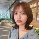 【2wayバング】甘すぎないぷつっとボブ くびれヘア