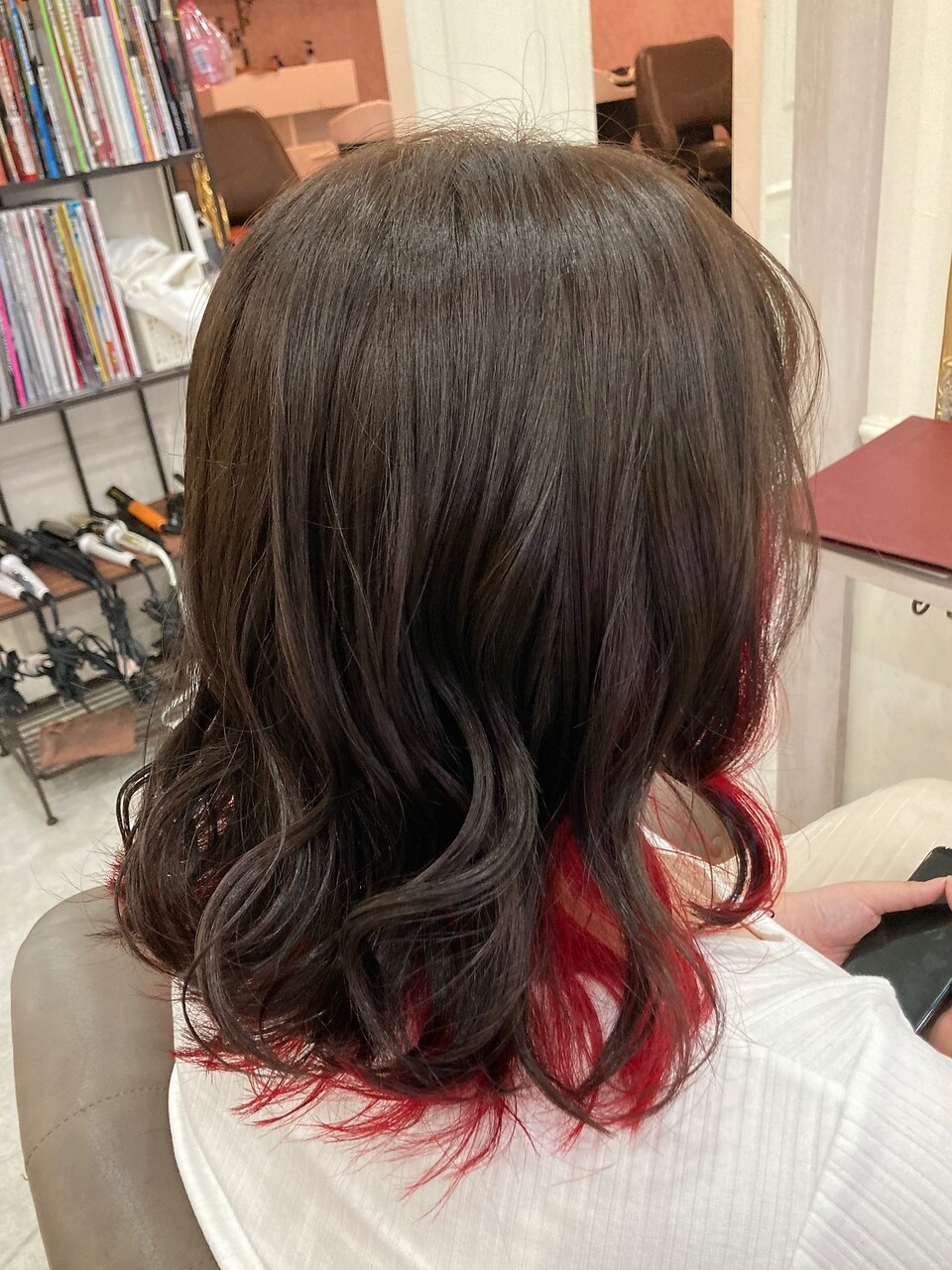 赤系ヘアカラーのサンプルガイド レッド レッドブラウン中心に仕上がりをチェック ホットペッパービューティーマガジン