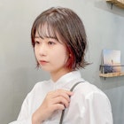 【Blanc/梅田福多】インナーカラーピンク☆