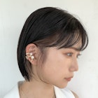 ※【SOCO】インナーカラーホワイトベージュボブ*山出朋幸*