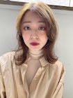 韓国風レイヤー×シースルーバング/伏見/丸の内/髪質改善/