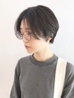 ハンサムショート_カーキグレージュマッシュショート_ba225255