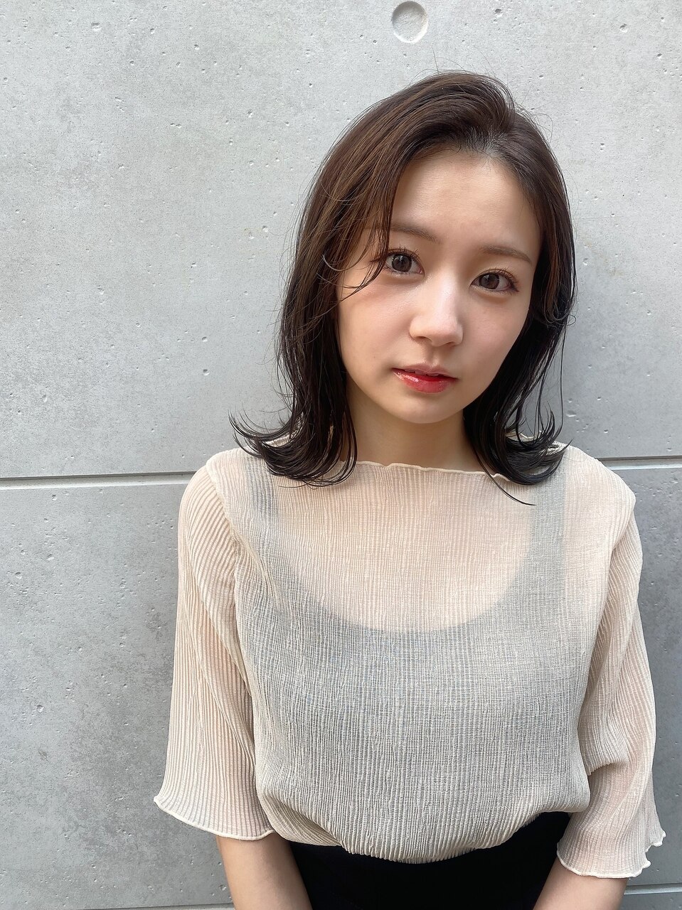 Hona hair ☆ かき上げ大人ロブ