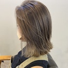 白髪にも対応可能 ハイライトデザインカラー