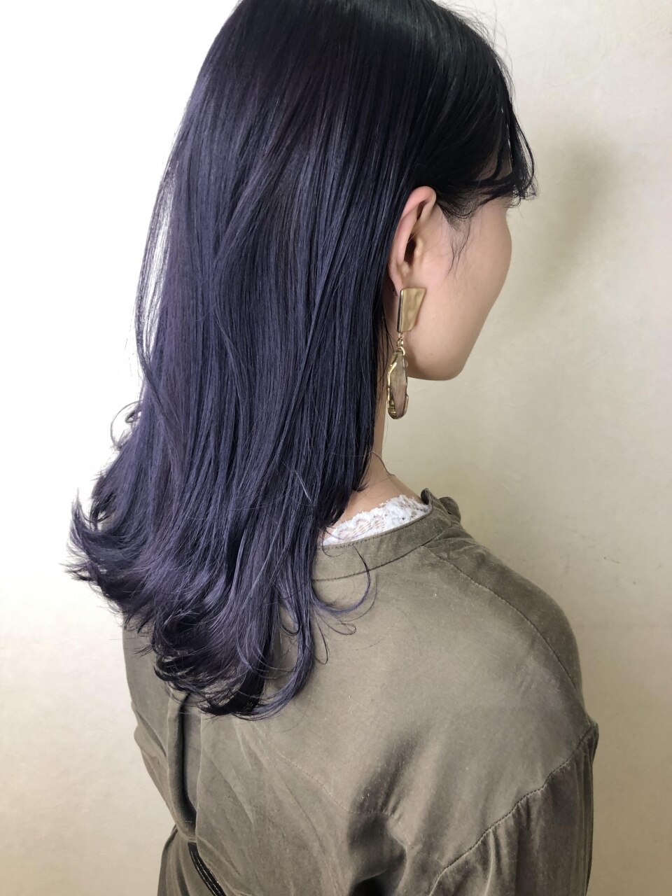 【ブルーラベンダー】　石橋/箕面/池田/髪質改善カラー