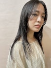 【艶】×【透明感】暗髪レイヤーストレート