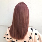 インナーカラー/ピンク/ダブルカラー/ケアブリーチ/オージュア