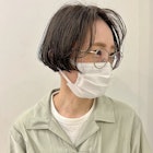 襟足ギリギリミニボブ