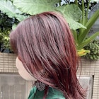 ※ブリーチなし/チェリーピンク/レッド/カシス/顔まわりレイヤー