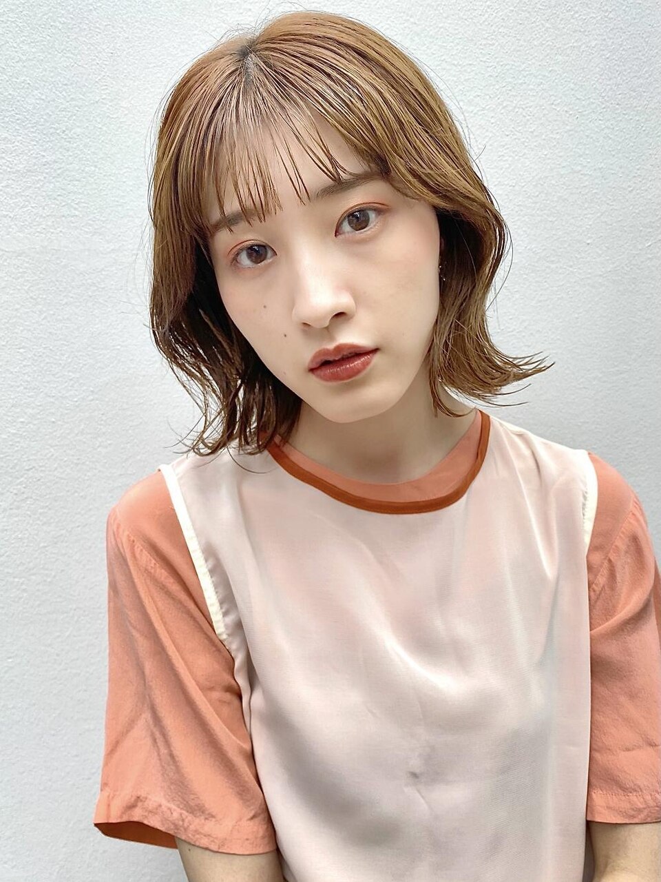 10代20代30代　外ハネくびれボブ