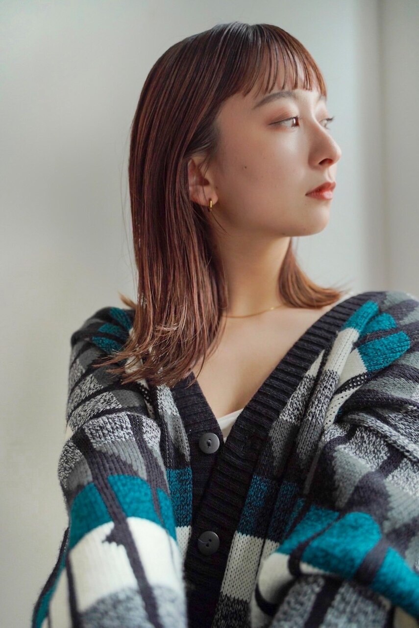 大人オン眉スタイル