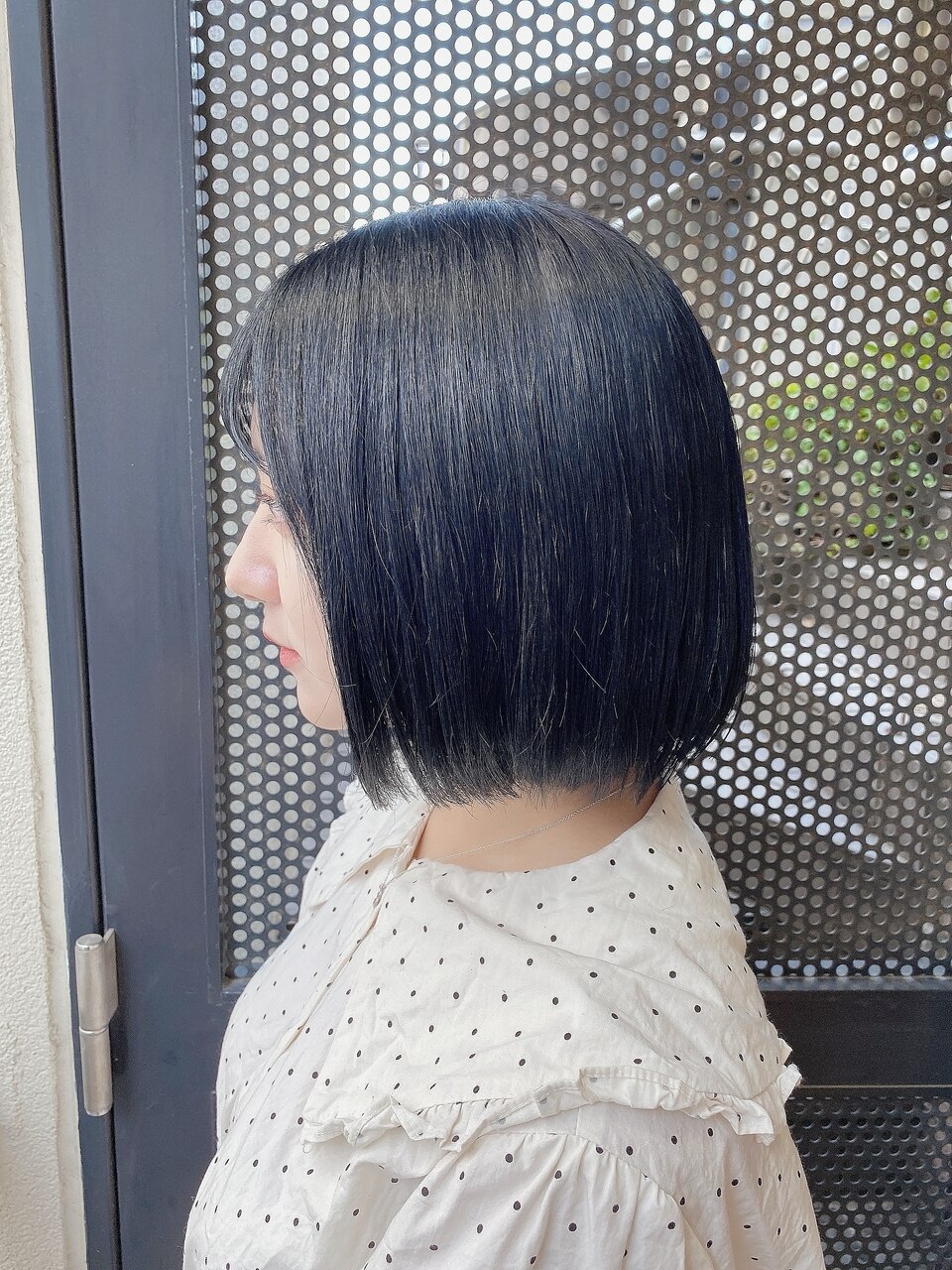 【salon de MiLK 原宿】ブルージュ×ショートボブ
