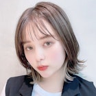 インナーカラー_カーキグレージュマッシュショート_8560