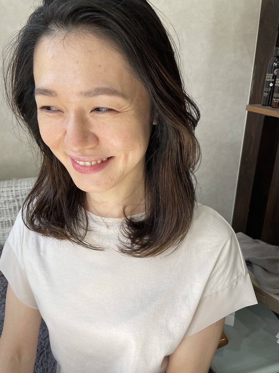 30代40代50代60代愛されふんわり綺麗めレイヤーデジタルパーマ