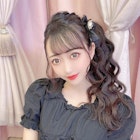 まおりんのお姫様サイドポニー 新宿歌舞伎町ヘアセット