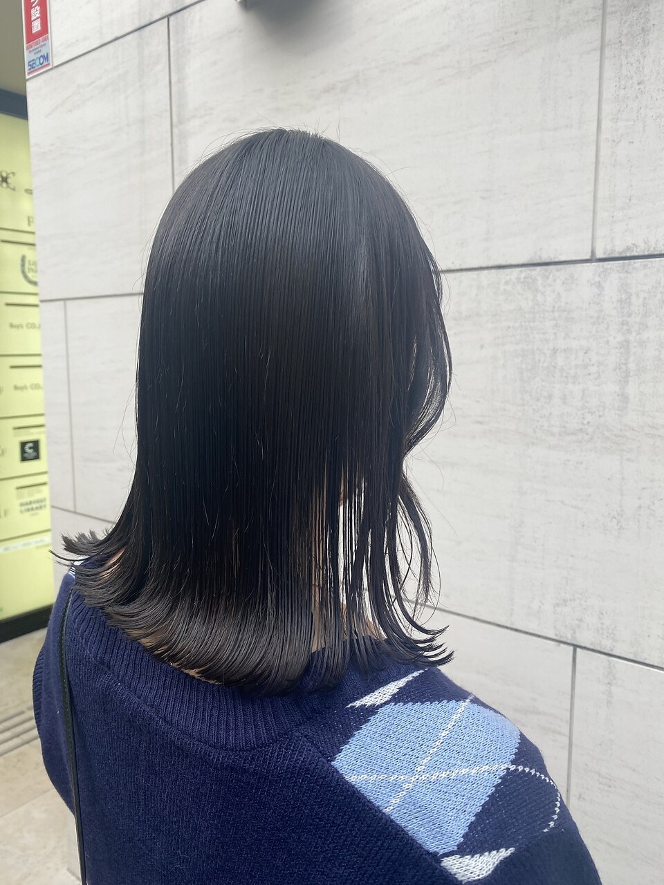 【AnFye】縮毛矯正×切りっぱなしロブ